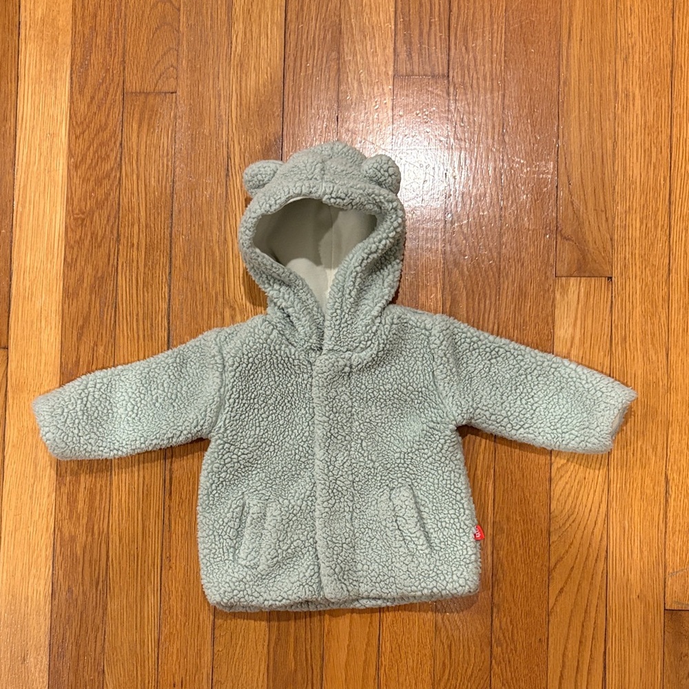 Magnetic Me Soft Turquoise Baby Jacket